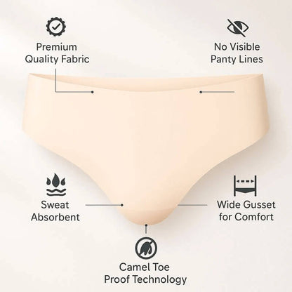 Seamless Invisible Thong